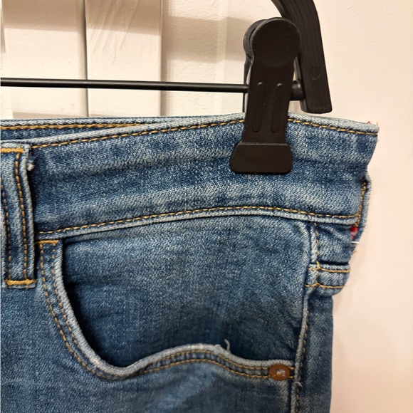 Anthropologie Distressed Blue Jean Shorts - Picture 4 of 7